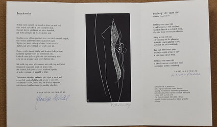 Jubilejní tisk u příležitosti stého výročí narození Fráni Šrámka.