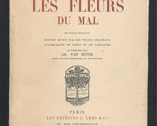 Les fleurs du mal.