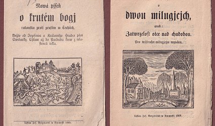 Konvolut osmi písní z 19. století.