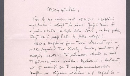 Dopis Ignátu Herrmannovi.