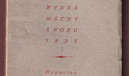 Deník Karla Hynka Máchy z roku 1835.