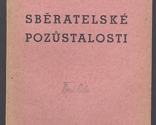 LXI. Zinkova aukce. Sběratelské pozůstalosti.