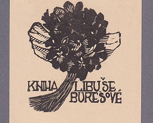 Kniha Libuše Burešové. Kytička fialek.