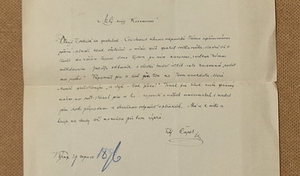 Dopis Ignátu Herrmannovi.