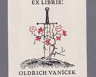 Ex Libris Oldřich Vaníček.