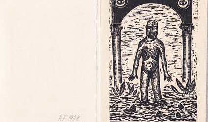 PF 1972 Vladimír Komárek. Svatý František.