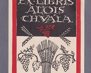 Ex Libris Alois Chvála.