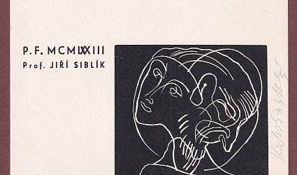 P.F. MCMIXXIII Prof. Jiří Siblík.