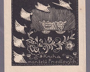 Kniha manželů Friedlových. Kolébka a holubičky.