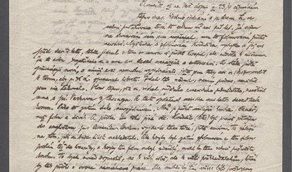 Dopis Anežce Čermákové-Slukové.