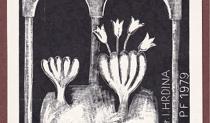 PF 1979. Dr. I. Hrdina. Zátiší s arkádami.