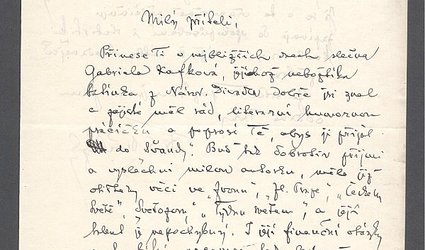 Dopis Ignátu Herrmannovi.