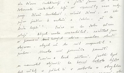 Dopis Ignátu Herrmannovi.