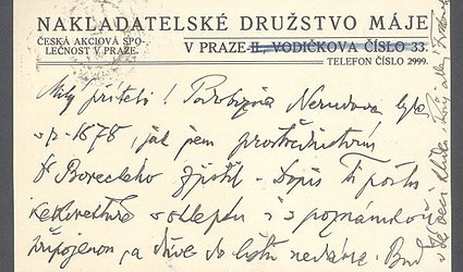 Dopisnice pro Ignáta Herrmanna.