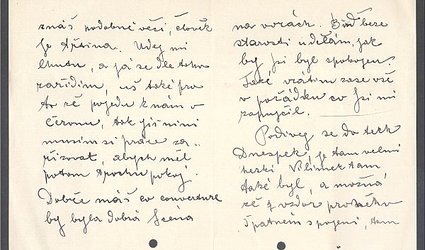 Dopis Ignátu Herrmannovi.