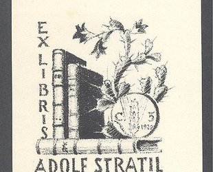 Exlibris Adolf Stratil.