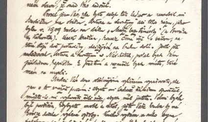 Dopis Adolfu Kašparovi.