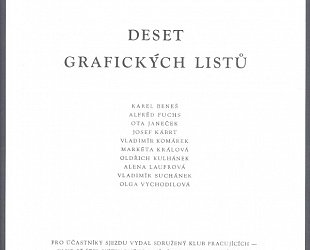 Deset grafických listů.