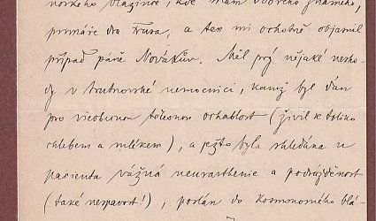 Dopis Ignátu Herrmannovi.