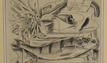 Zátiší s okounem.