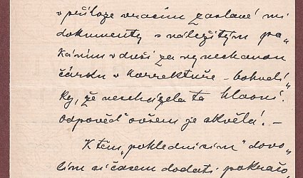 Dopis Ignátu Herrmannovi.