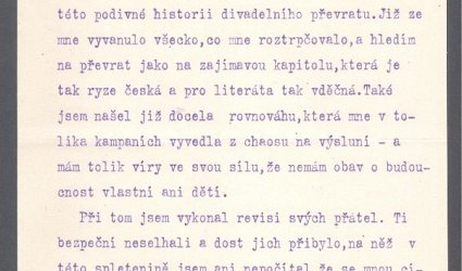 Dopis Ignátu Herrmannovi.