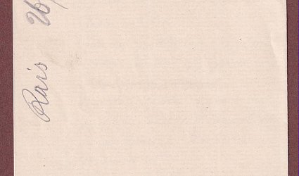 Dopis Ignátu Herrmannovi.