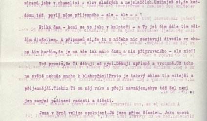 Dopis Ignátu Herrmannovi.