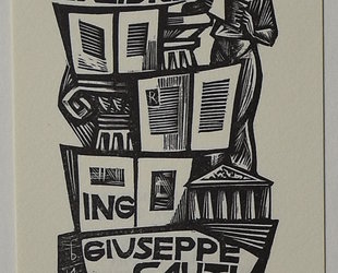 Exlibris Ing. Giuseppe Cauti.