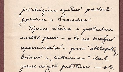 Dopis Ignátu Herrmannovi.