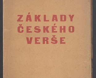 Základy českého verše.