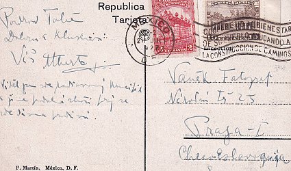 Pohlednice z Mexika.