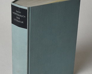 Sachwörterbuch der Literatur.