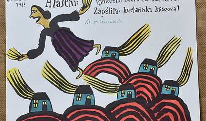 Hlášení: vyhorela: Stará Turá Brezová ! Zapálila: kucharinka kňazova ! State Louis 1988.