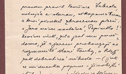 Dopis Ignátu Herrmannovi.