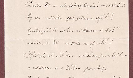 Dopis Ignátu Herrmannovi.