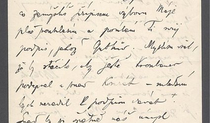 Dopis Ignátu Herrmannovi.