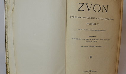 Zvon. Týdenník belletristický a literární. Ročník V.