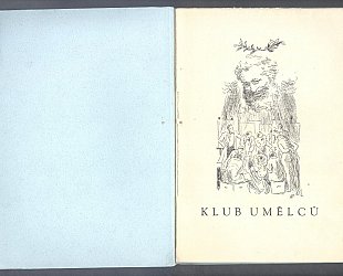 Ročenka Klubu umělců na rok 1941.