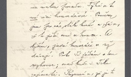 Dopis Ignátu Herrmannovi.