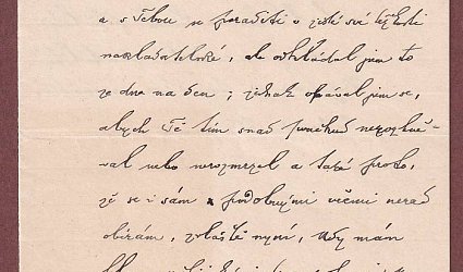 Dopis Ignátu Herrmannovi.