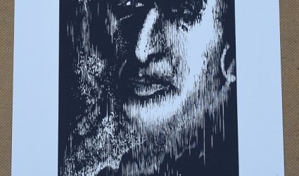 Z cyklu ilustrací ke knize: Robinson Jeffers - Pastýřka putující k dubnu. Mara. Hřebec grošák.