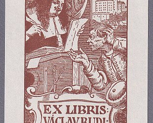 Ex Libris Václav Rudl.