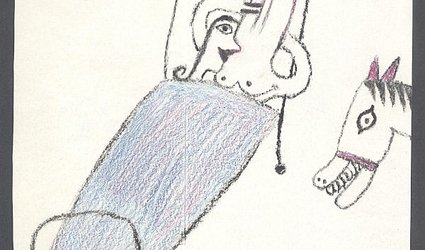 To tady bude stát ten kůň celou noc ? Jo, je to vůl.