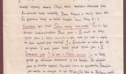 Dopis Ignátu Herrmannovi.