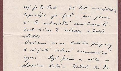 Dopis Ignátu Herrmannovi.