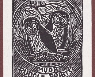 Ex Libris MUDR Rudolf Přibyš.