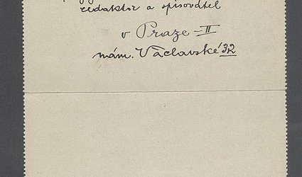 Zálepka Ignátu Herrmannovi.