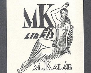 Ex Libris M. Kaláb.