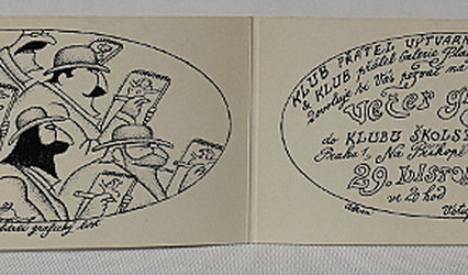 Pozvánka na večer grafiků.